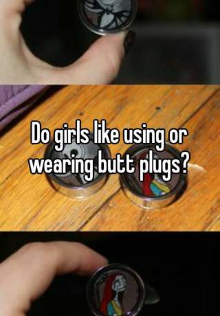 Girls Using Butt Plug